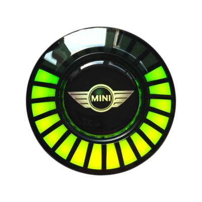 Ароматизатор в авто з еквалайзером Mini, світлодіодне підсвічування в авто