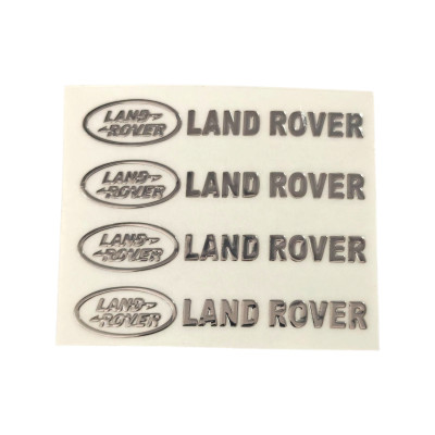Наклейки металеві Land Rover, 4шт