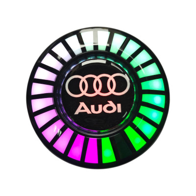 Ароматизатор в авто з еквалайзером Audi, світлодіодне підсвічування в авто