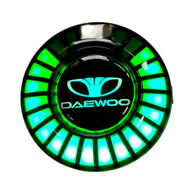 Ароматизатор в авто з еквалайзером Daewoo, світлодіодне підсвічування в авто