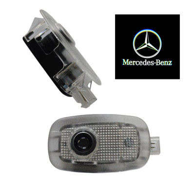 Світлодіодне VIP штатне підсвічування на дверях автомобіля з логотипом Mercedes S, CL, V  class