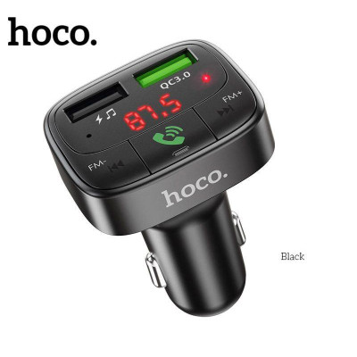 FM Трансмітер + зарядка Quich Charger 3.0 HOCO e59, 2 usb