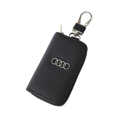 Ключниця для ключів із карабіном Audi без тексту