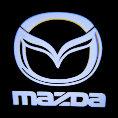 Світлодіодне штатне підсвічування на дверях автомобіля з логотипом Mazda 6, 8, CX-9, RX-8