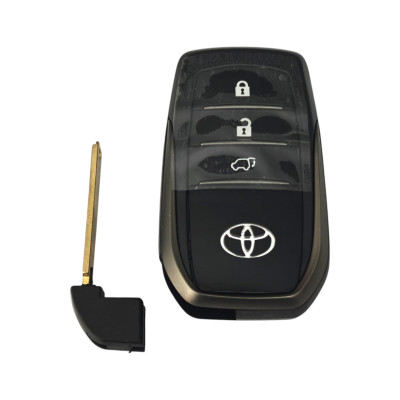 Корпус ключа Toyota на 3 кнопки, Land Cruiser 200