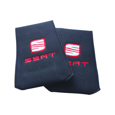Чехол на подголовник с логотипом Seat 2шт