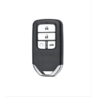 Чехол  для ключа HONDA CR-V, Civic, Accord, Odyssey, синий под кожу