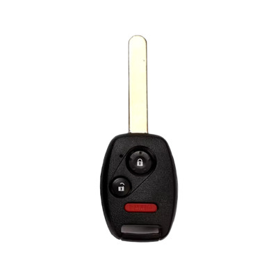 Чехол  для ключа HONDA Civic, Odyssey черный глянец на три кнопки