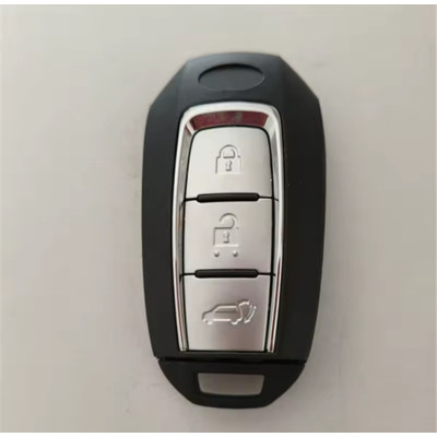 Чохол для ключа Infiniti Q50, Q60, QX50 чорний глянець