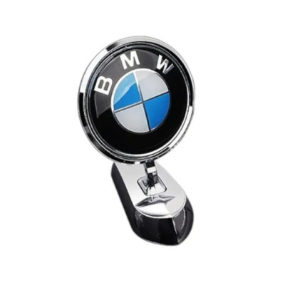 Емблема приціл BMW (металева преміум версія) Хром 140г (на скотчі)