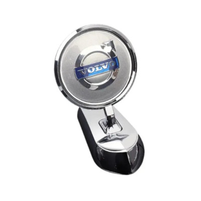 Емблема приціл Volvo (металева LUXE версія) Хром 140г (на скотчі)