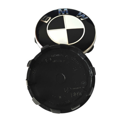 Ковпачки - заглушки в диски BMW  56\54 мм чорні 6857149 01D (36136857149)
