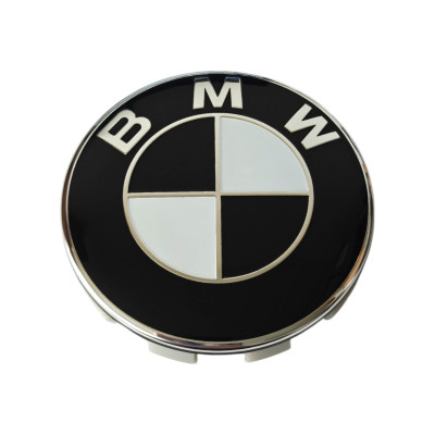 Ковпачки - заглушки в диски BMW чорні 68\65 мм 36136783536