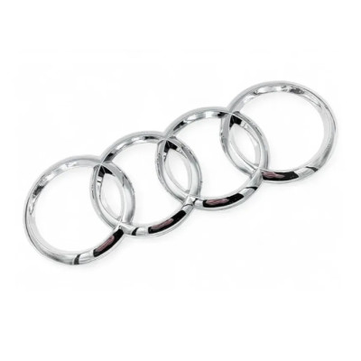 Емблема задня AUDI хром 177х57мм (на скотчі) OEM 8E98537422ZZ